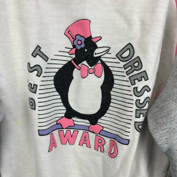 Vintage Our Girl by Healthtex Best Dressed Penguin Sweatshirt 12 USA - Picture 4 of 11